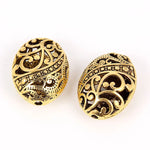 5 PCS Geometric Alloy Spacer Bars for Jewelry Making, Electroplated in Gold Finish