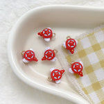 Handmade Alloy Star Pendant with Stoving Varnish, 1 PCS/Package, Perfect Halloween Jewelry Accessory