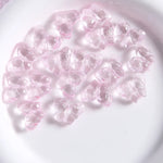 10 PCS Glass Butterfly Beads for Jewelry Making in Light Blue, Perfect for DIY Accessories