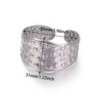 Stainless Steel Non-Fading Bracelet Women's Ins Style Unique Design Sensation Wristband Daily Commuting Jewelry
