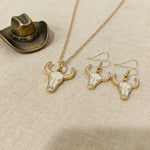Unisex Animal Pattern Jewelry Set in Iron Featuring Enamel Craftsmanship with Cable Chain Design