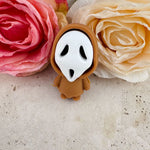 Dyed Black Skull Beads Made of Silica Gel for DIY Jewelry Making, Perfect for Halloween Crafts