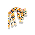 Animal Pin in Orange Featuring Enamel Craftsmanship Made of Durable Zinc Alloy