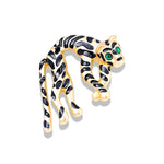Animal Pin in Orange Featuring Enamel Craftsmanship Made of Durable Zinc Alloy